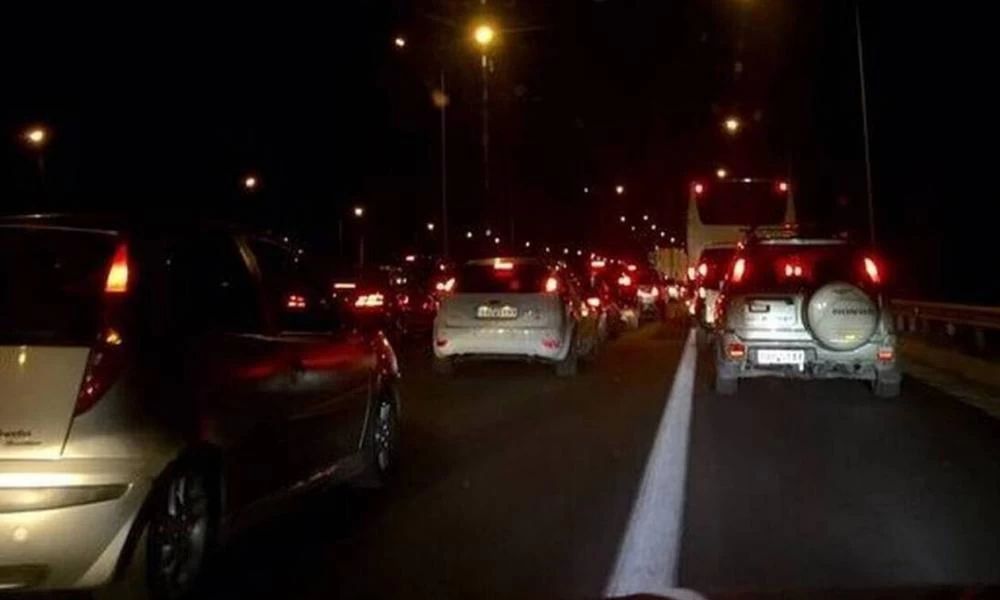 Καθαρά Δευτέρα – Θεσσαλονίκη: Μποτιλιάρισμα στα διόδια Μαλγάρων